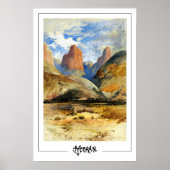 Thomas Moran Zedign Art Poster #11 (Vorne)