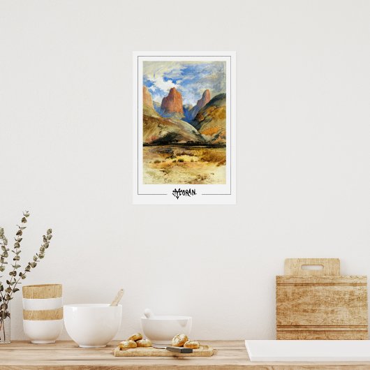 Thomas Moran Zedign Art Poster #11 (Küche)