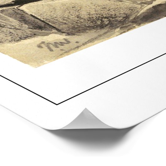 Thomas Moran Zedign Art Poster #133 (Ecke)