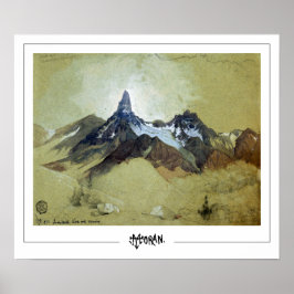 Thomas Moran Zedign Art Poster #15