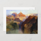 Thomas Moran Zoroaster Peak Postkarte (Vorne/Hinten)
