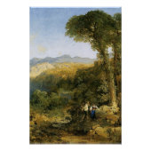 Thomas Morans Gemälde, Amalfi-Küste, Poster (Vorderseite)