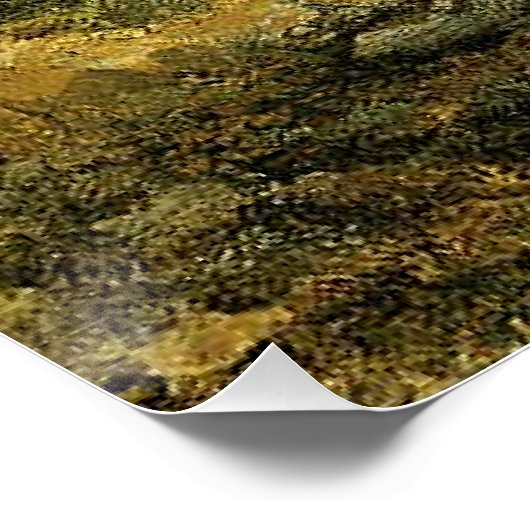 Thomas Morans Gemälde, Amalfi-Küste, Poster (Ecke)