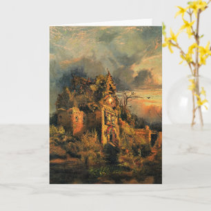 Thomas Morans Gemälde, Das Spuk Haus, Karte