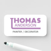 Thomas Name Tag Namensschild (Beispiel)
