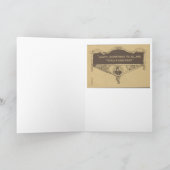 Thomas Nast's Early St. Nick Zeichnend Karte (Innenseite)