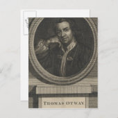 Thomas Otway Postkarte (Vorne/Hinten)