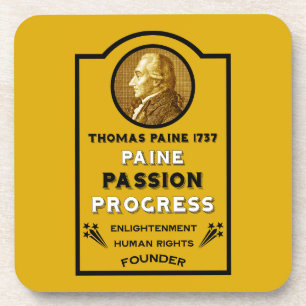 Thomas Paine Getränkeuntersetzer