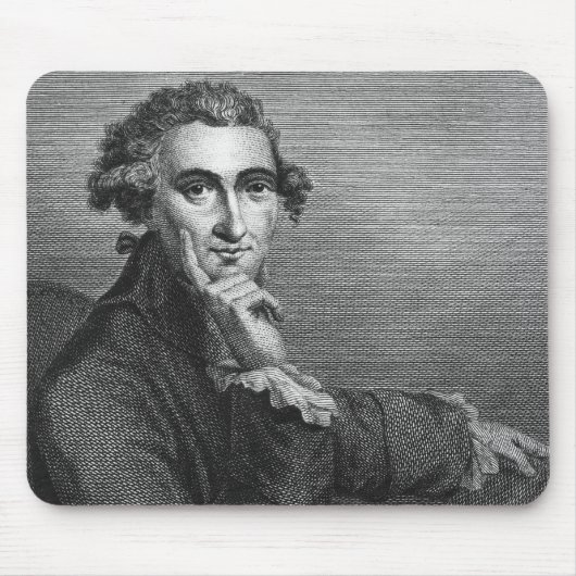 Thomas Paine, graviert von William Angus, 1791 Mousepad (Vorne)