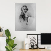 THOMAS PAINE Lithograph von Peter Kramer Poster (Heimbüro)