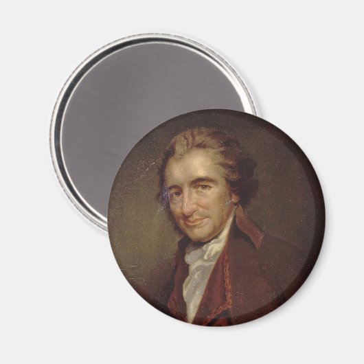 Thomas Paine Magnet (Vorderseite/Rückseite)