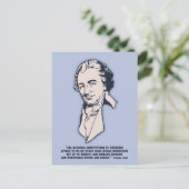 Thomas Paine - Mega-Churches Postkarte (Stehend Vorderseite)