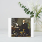 Thomas Paine "My Brethren" Kostenvoranschläge und  Postkarte (Stehend Vorderseite)