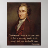 Thomas Paine Poster (Vorne)