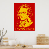 Thomas Paine Print Poster (Küche)