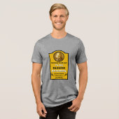Thomas Paine Tri-Blend Shirt (Vorderseite voll)