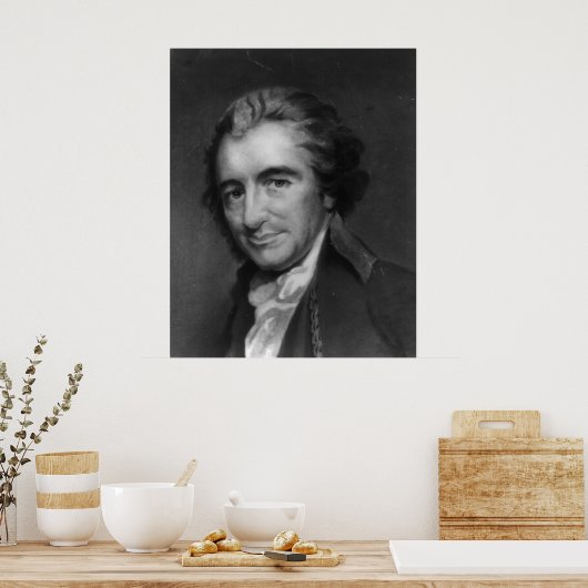 THOMAS PAINE von: Auguste Millière Print Poster (Küche)