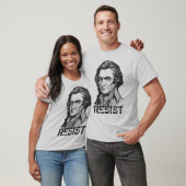 Thomas Paine Widerstand Zitat T-Shirt (Unisex)