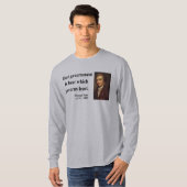 Thomas Paine-Zitat 1b T-Shirt (Vorne ganz)