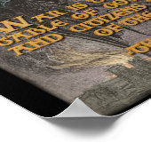 Thomas Paine Zitat über Krieg und Regierungen Poster (Ecke)