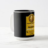 Thomas Paine Zweifarbige Tasse (Vorderseite Links)