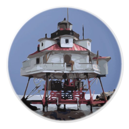 THOMAS POINT LIGHT KERAMIKKNAUF (Vorderseite)