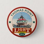 Thomas Point Lighthouse Button (Vorderseite)