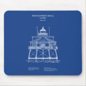 Thomas Point Shoal Lighthouse - Maryland - AD Mousepad (Vorne)