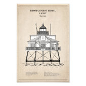 Thomas Point Shoal Lighthouse - Maryland - SBD Fotodruck (Vorne)