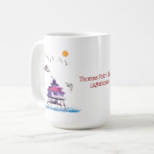 Thomas-Punkt-Masse-Leuchtturm-Tasse Kaffeetasse (Vorderseite Links)