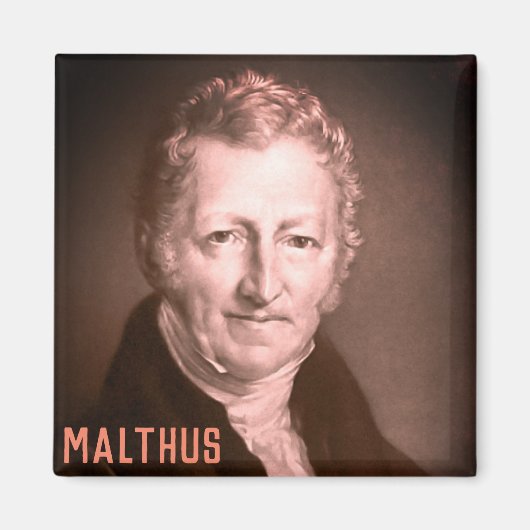 Thomas R. Malthus Magnet (Vorne)