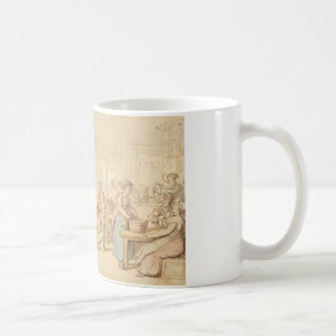 Thomas Rowlandson - Inneres eines Gasthauses Kaffeetasse