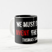 Thomas Sankara Black/White/Rote Tasse (Vorderseite Links)