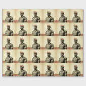 Thomas Sankara - Burkina Faso - afrikanischer Geschenkpapier (Flach)