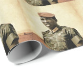 Thomas Sankara - Burkina Faso - afrikanischer Geschenkpapier (Rolleneckpunkt)
