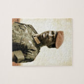 Thomas Sankara - Burkina Faso - afrikanischer Puzzle (Horizontal)