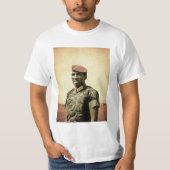 Thomas Sankara - Burkina Faso - afrikanischer T-Shirt (Vorderseite)