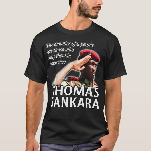 Thomas Sankara The Enemies of the People Premium T-Shirt (Vorderseite)