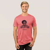 Thomas Sowell Herren T-Shirt Tri-Blend Shirt (Vorderseite voll)