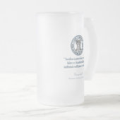 Thomas Sowell (Sozialismus) Mattglas Bierglas (VorderseiteRechts)