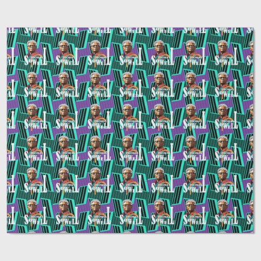 Thomas Sowell Wrapping Paper Geschenkpapier (Flach)
