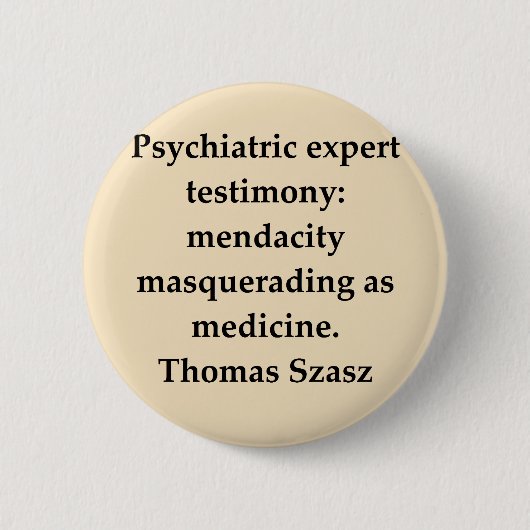 Thomas szasz button (Vorderseite)