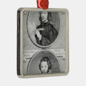 Thomas Tallis und William Byrd Silbernes Ornament (Rechts)