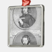 Thomas Tallis und William Byrd Silbernes Ornament (Links)