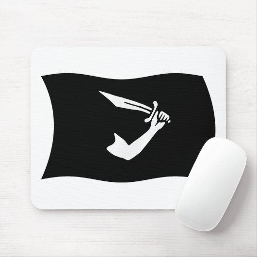 Thomas Tew Flag Mousepad (Mit Mouse)