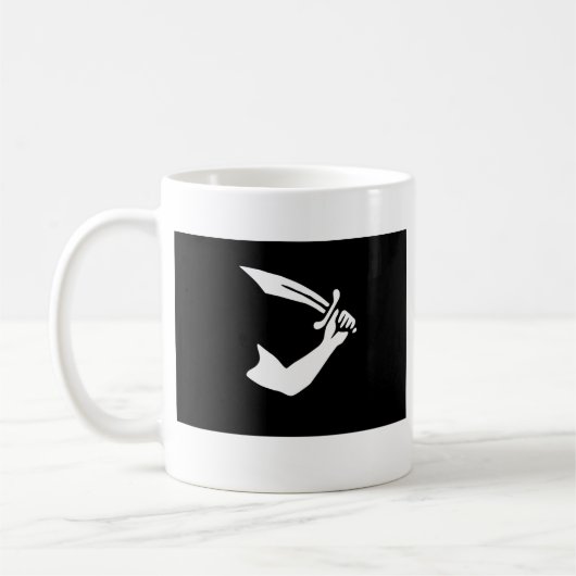 Thomas-Tew-Flaggentasse Kaffeetasse (Links)