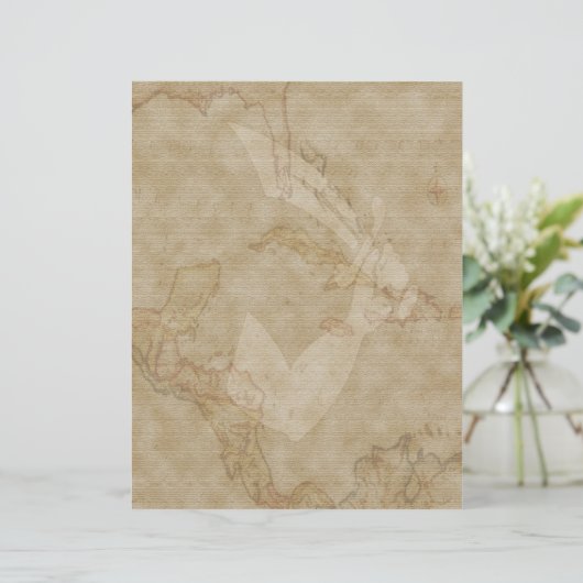 Thomas Tew Map # 14 (Stehend Vorderseite)