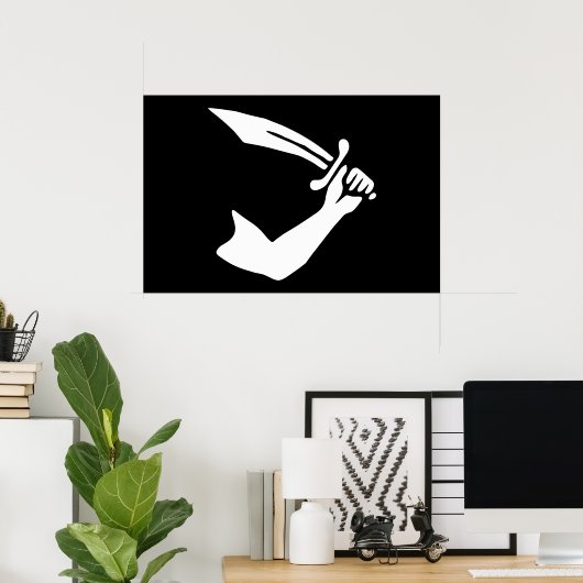 Thomas Tew Poster (Heimbüro)