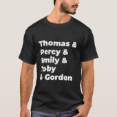 Thomas The Train Shirts Thomas Train Names Thomas (Vorderseite)