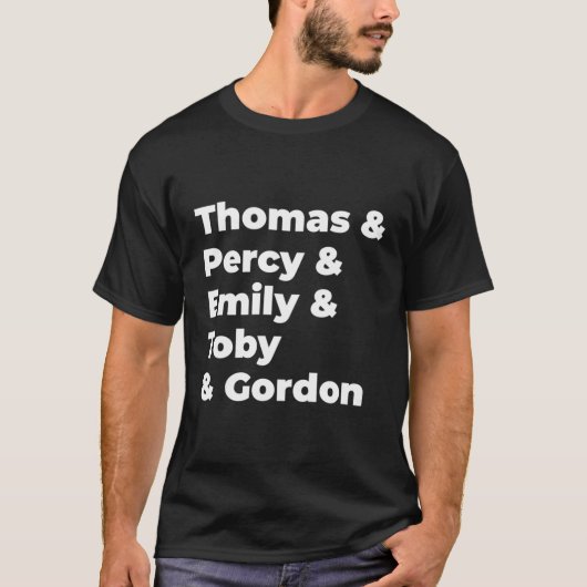 Thomas The Train Shirts Thomas Train Names Thomas (Vorderseite)